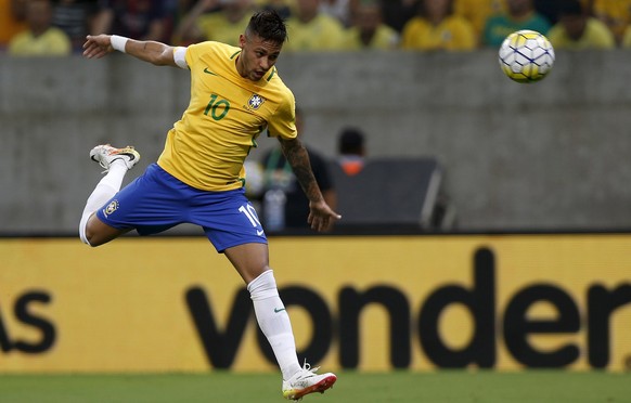 Neymar, der letzte wahre Star bei Brasilien, fehlte gegen Paraguay gesperrt.