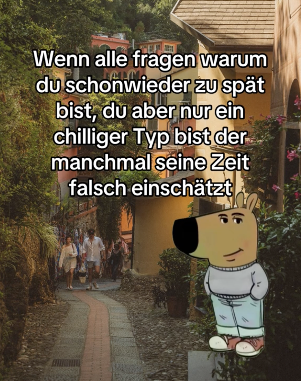 Chill Guy, Entspannter Typ