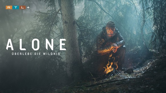 The key art too "Alone: ​​survive the wilderness".