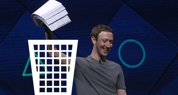 Mark Zuckerberg, wenn bei Facebook eine neue Klage eingeht.