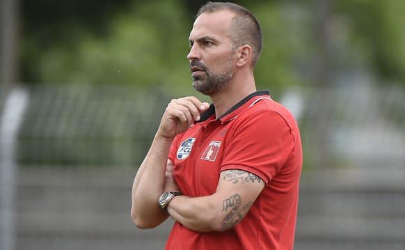 23.07.2016; Lugano; Fussball Super League - FC Lugano - FC Luzern;
Trainer Markus Babbel (Luzern)
(Martin Meienberger/freshfocus)