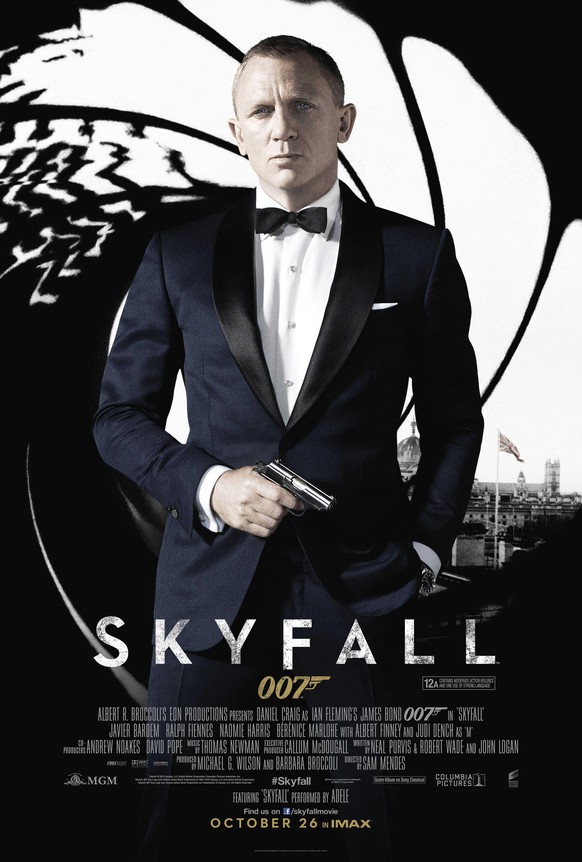 james bond skyfall filmposter