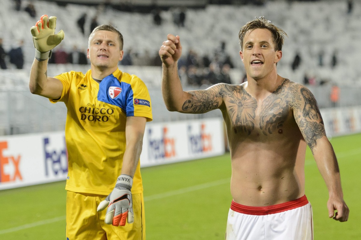 Andris Vanins und Reto Ziegler wollen auch im Heimspiel gegen Bordeaux jubeln.