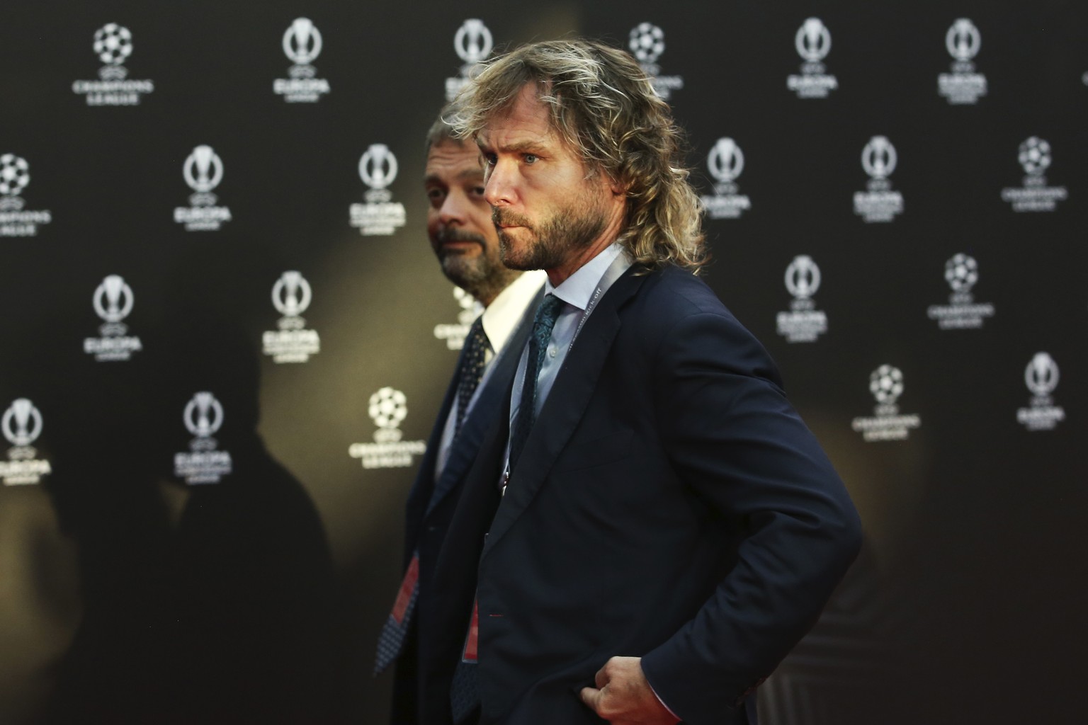 Juventus vice-president Pavel Nedved arrives for the soccer Champions League draw in Istanbul, Turkey, Thursday, Aug. 25, 2022. (AP Photo/Emrah Gurel)
Pavel Nedved