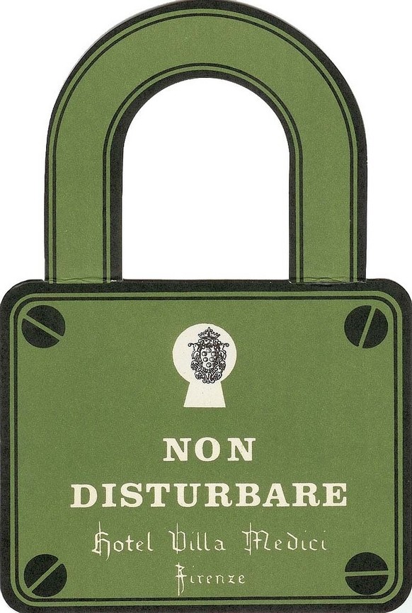 "Do Not Disturb” signs from hotels around the world, painstakingly put together by a collector named Eduardo of Turin, Italy.
https://www.flickr.com/photos/11068524@N04/