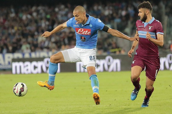 Gokhan Inler Napoli, Antonio Candreva Lazio, Napoli 31-05-2015 Stadio San Paolo Football Calcio Serie A Napoli - Lazio PUBLICATIONxNOTxINxITAxFRAxSUI cesarexpurini

G�khan Inler Napoli Antonio Candr ...