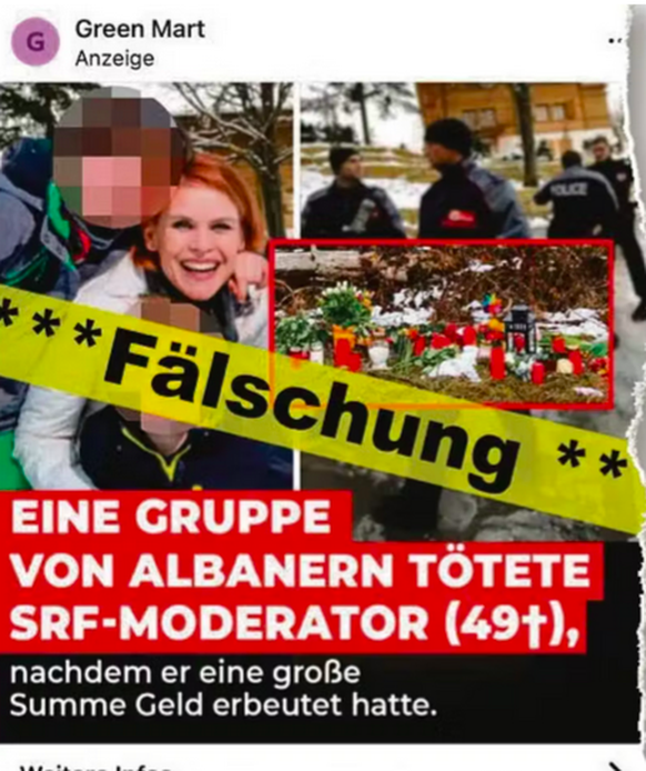 Fake-Inserate von Betrügern