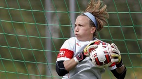 Gaëlle Thalmann im Training.