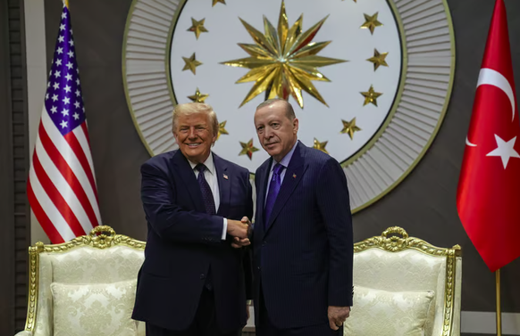 «Die Chemie stimmte von Anfang an», sagt Donald Trump über den türkischen Präsidenten Recep Tayyip Erdogan.