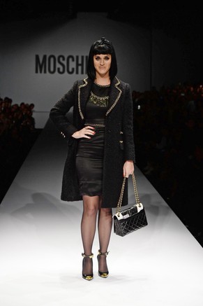 Katy Perry am 20. Februar 2014 bei der Mailänder Fashion Week.