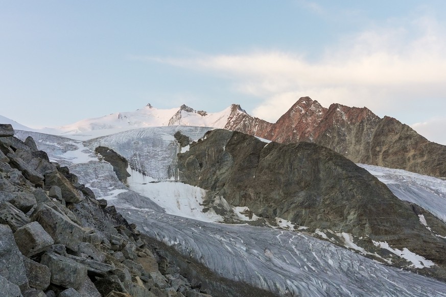 Gross Bigerhorn höchster Wandergipfel Europas Nadelgrat