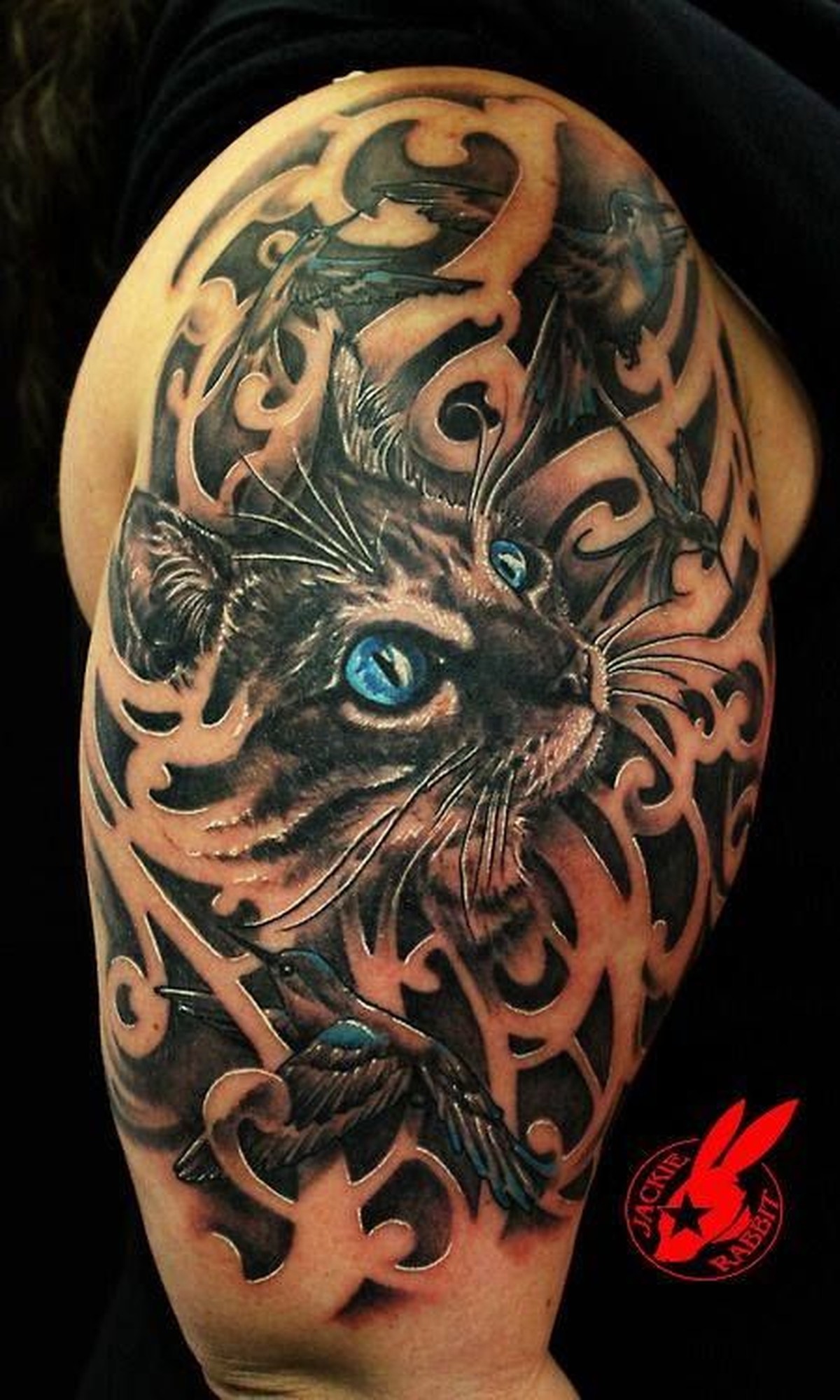 Katzen-Tattoo