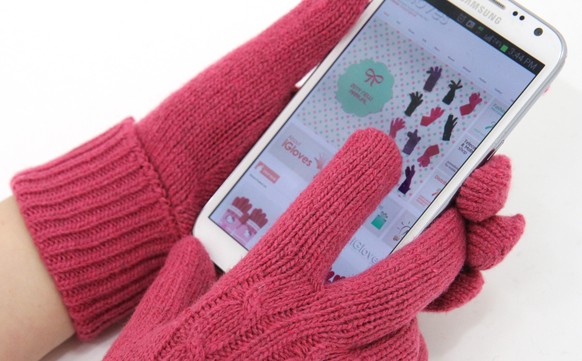 Mit Smartgloves lassen sich Touchdisplays bedienen.&nbsp;