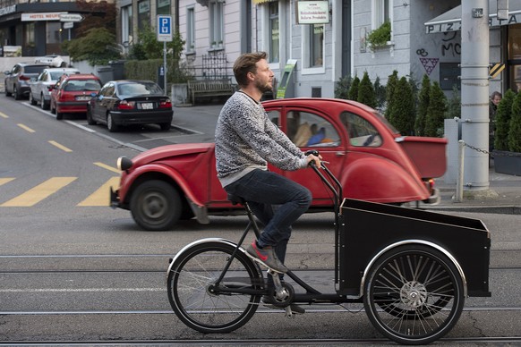 Er darf ab nächstem Jahr auf den Velostreifen.