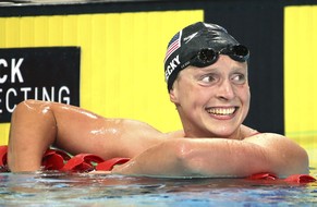 Katie Ledecky crawlt von Weltrekord zu Weltrekord.