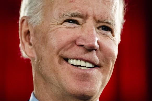 Democratic presidential candidate former Vice President Joe Biden speaks during a campaign event, Wednesday, Oct. 23, 2019, in Scranton, Pa. (AP Photo/Matt Rourke)
Joe Biden