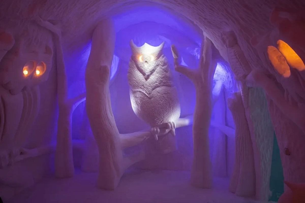 Ice Hotel en Laponie suédoise.