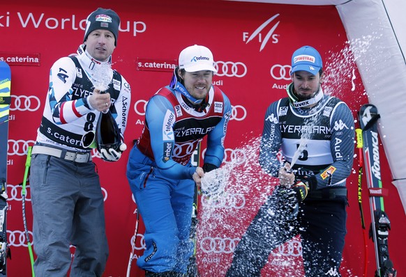 Feuz jubelt bei Mayers Super-G-Sieg in Kitzbühel über Rang 3 - watson