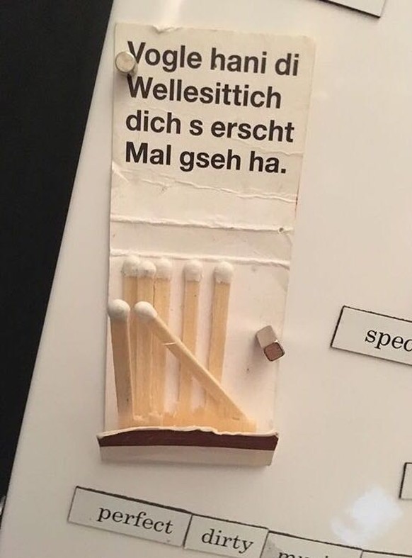 «Ich bin&#039;s. Der Picdump. Hoi. 😒 »
Hey Lina ich muss dir was gestehen...