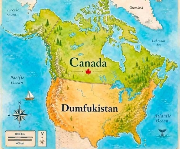 Trump umstrittene Umbenennung des Ontariosees in Lake America hat zu Spott und Hohn und vielen Memes geführt auf den Social-Media-Plattformen