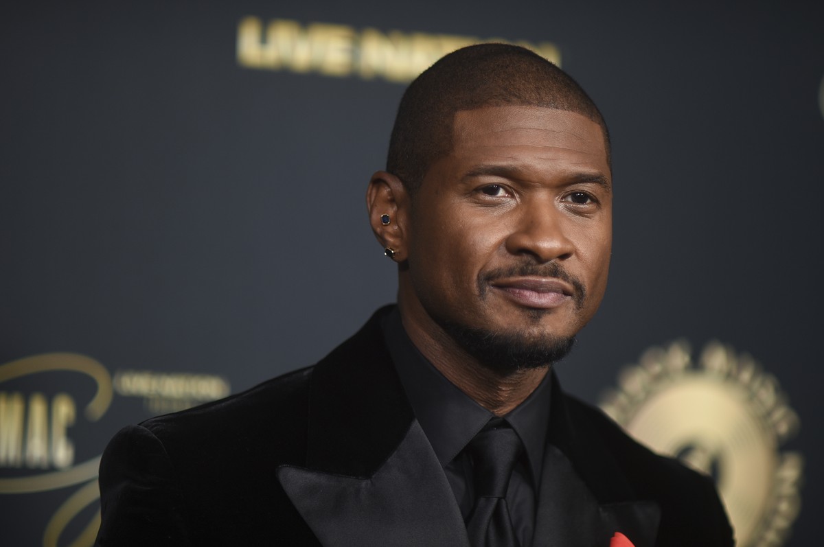 Usher arrives at the Black Music Action Coalition Gala on Thursday, Sept. 19, 2024, at The Beverly Hilton in Beverly Hills, Calif. (Photo by Richard Shotwell/Invision/AP)
Usher
