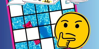 Du darfst erst ins Wasser hüpfen, wenn du alles erraten hast! 👆