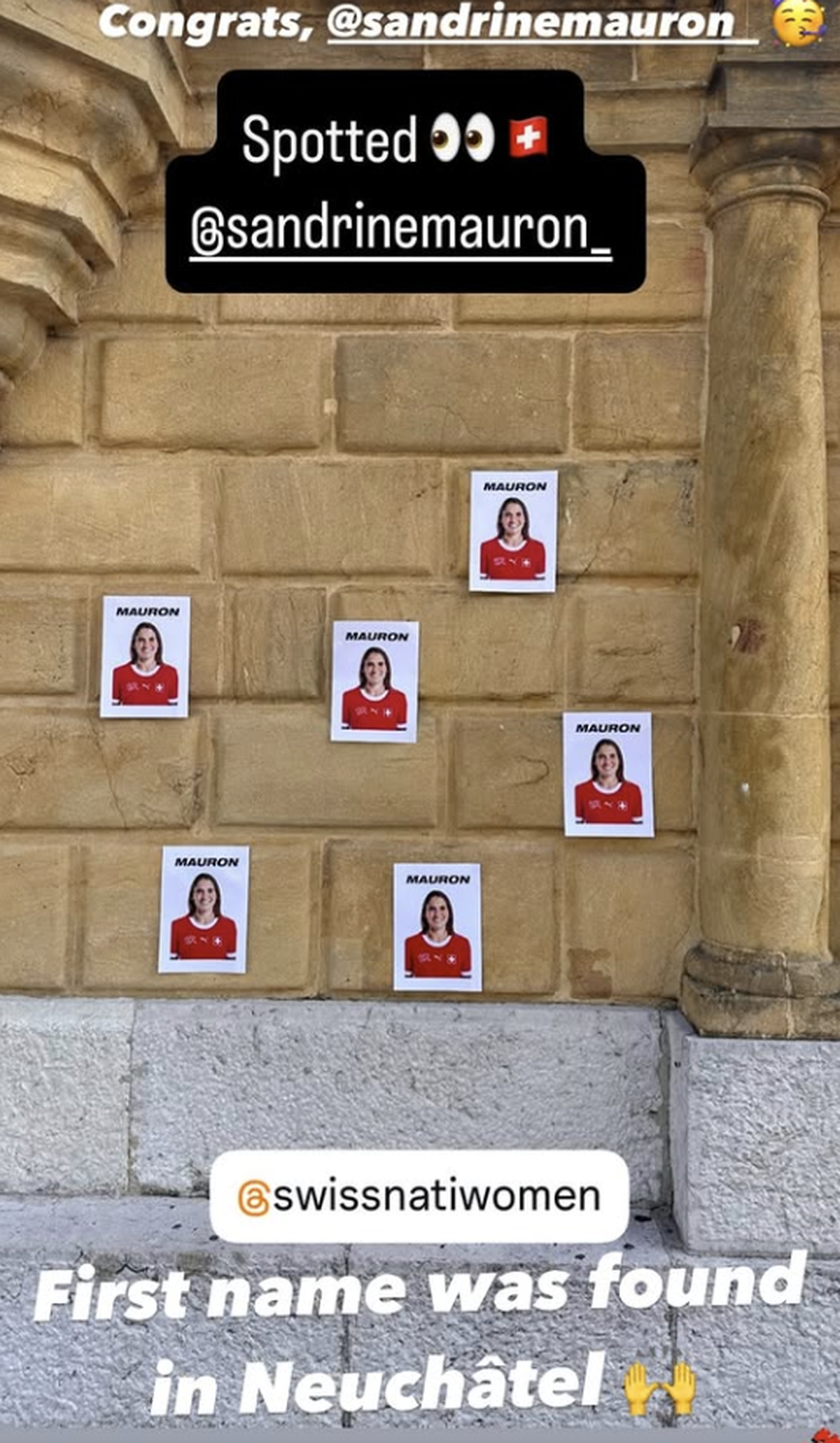 Frauen-EM 2025: Aufgebot Sandrine Mauron.