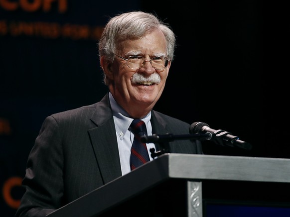 Der einstige Nationale Sicherheitsberater der USA, John Bolton, rechnet mit US-Pr�sident Donald Trump ab. (Archivbild)