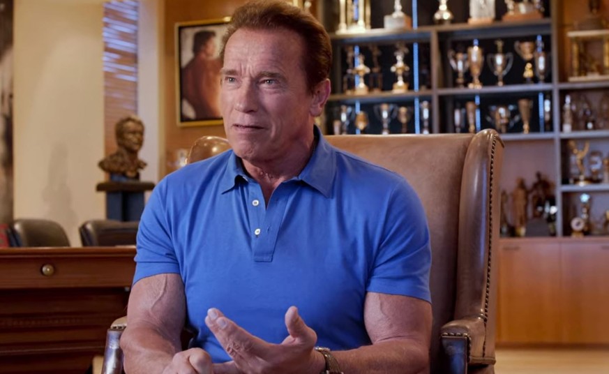 Arnold Schwarzenegger: «Es geht auch ohne tierische Proteine.»