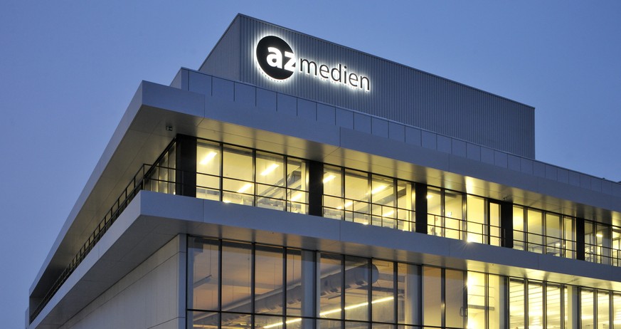 Das AZ Medienzenter in Aarau