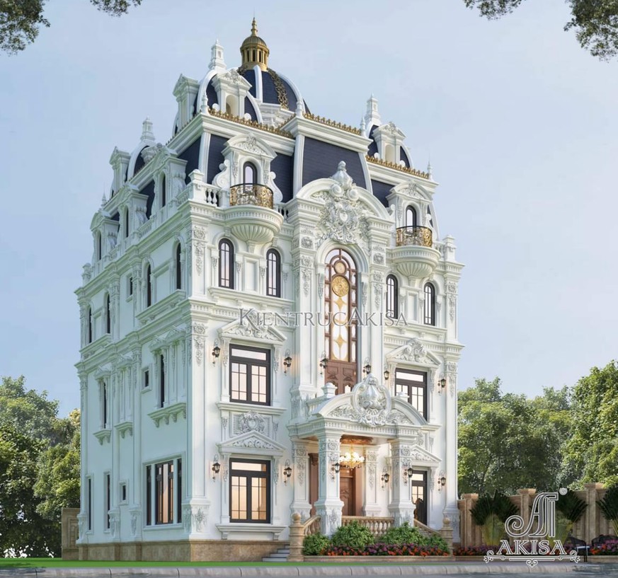 Fake französische McMansions villen architektur vietnam 
https://akisa.vn/thiet-ke-biet-thu/biet-thu-co-dien-phap