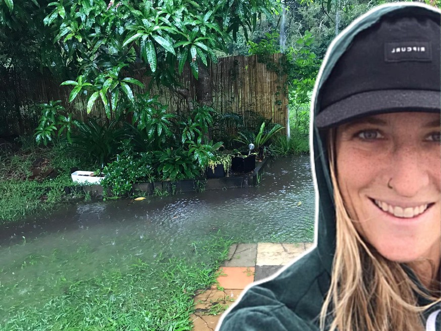 Lena Rothe lebt in Byron Bay, 800 km nördlich von Sydney. Es giesst seit Tagen in Strömen.