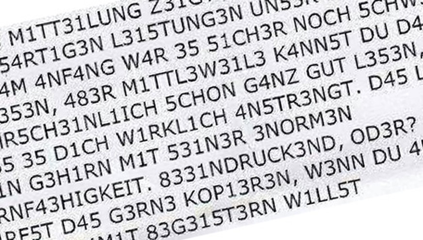 Teste Dein Gehirn Kannst Du Das Lesen