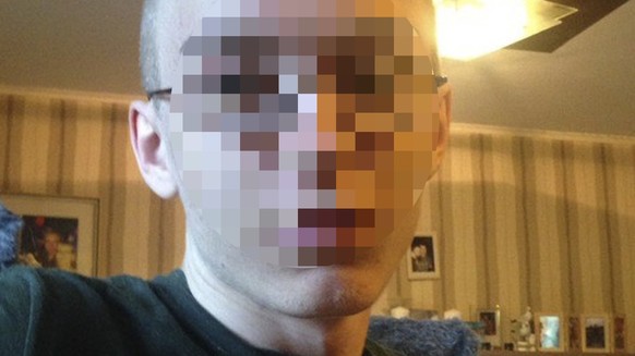 Der Täter von Herne verpixelt 
Undated photo provided by police in Bochum shows 19-year-old Marcel Hesse. Police have launched a manhunt for the man who allegedly killed a 9-year-old boy in the wester ...