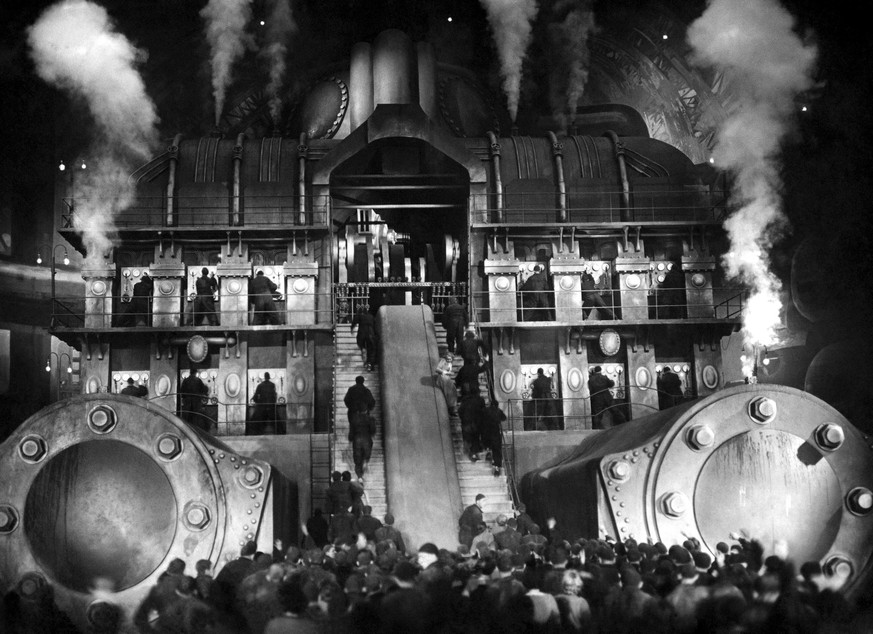 METROPOLIS, 1927 Courtesy Everett Collection ACHTUNG AUFNAHMEDATUM GESCHƒTZT PUBLICATIONxINxGERxSUIxAUTxONLY Copyright: xCourtesyxEverettxCollectionx MCDMETR EC027