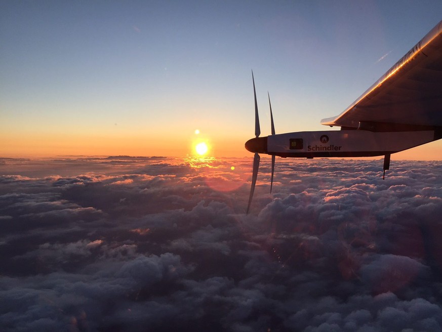 Die Solar Impulse 2 auf Erfolgskurs.