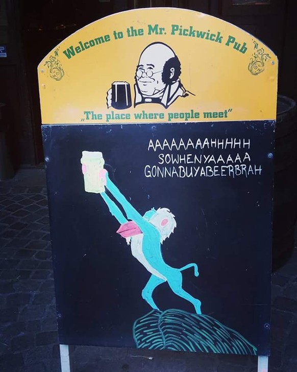 48 wirklich kreative Bar-Schilder, bei denen du gleich (noch mehr) Lust auf Bier bekommstÂ 
Neulich in Baden
