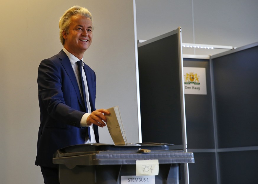 Rechtspopulist Geert Wilders hat vorerst nichts mehr zu lachen.