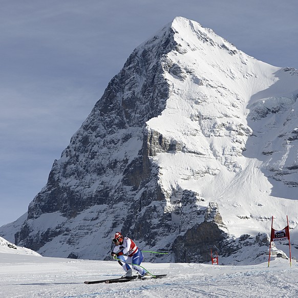 Das Lauberhorn: Die Abfahrt dürfte dieses Jahr verkürzt werden.