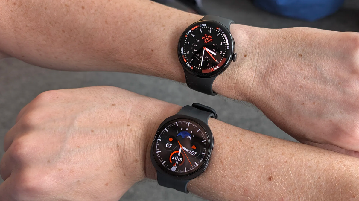 Pixel Watch 5 (oben) und Galaxy Watch 9: Im Alltag zeigen sich klare Unterschiede.
