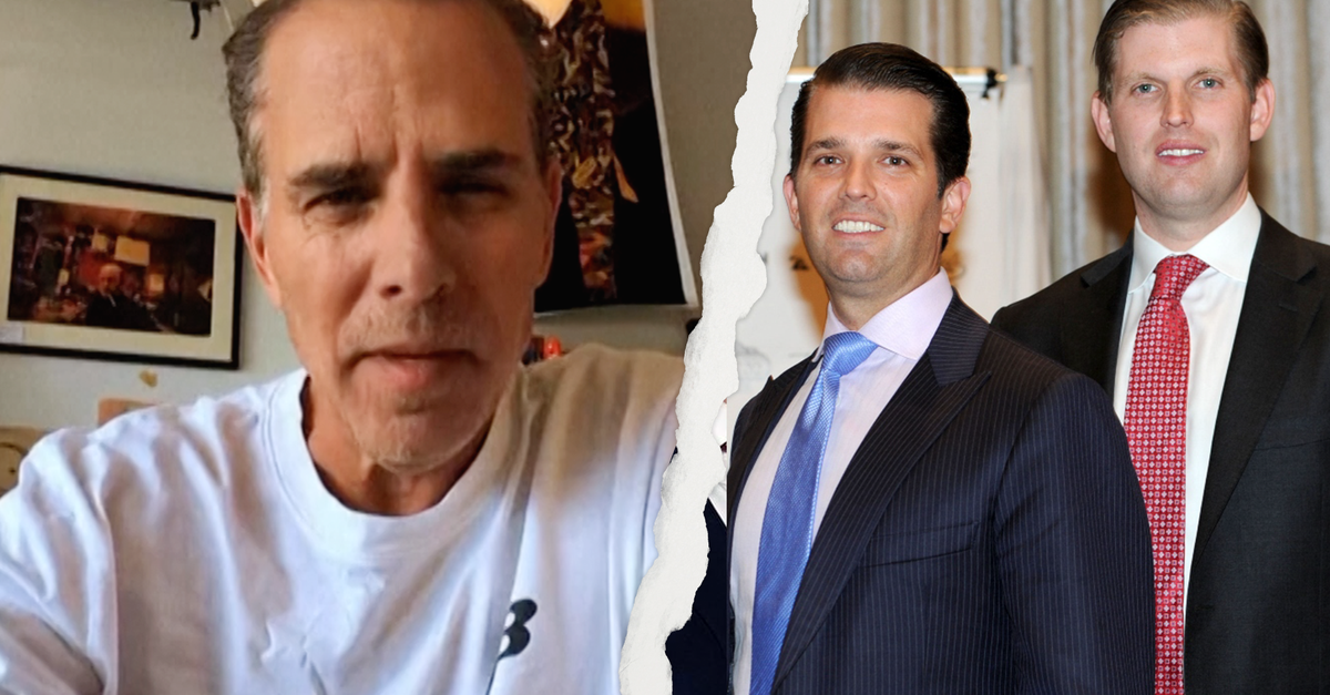 Hunter Biden erklärt sich bereit, gegen Trump-Söhne zu kämpfen