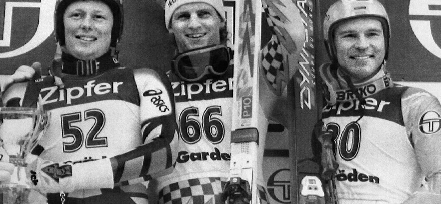 17.12.1993: Liechtensteiner gewinnt mit der 66 die verrückteste Abfahrt der Weltcup-Geschichte