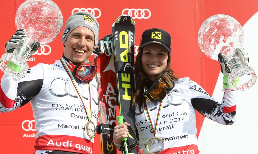 Wir haben uns längst daran gewöhnt, dass die Österreicher den Schweizern auf der Skipiste in aller Regel um die Ohren fahren.&nbsp;Marcel Hirscher und Anna Fenninger erhalten auf der Lenzerheide die g ...