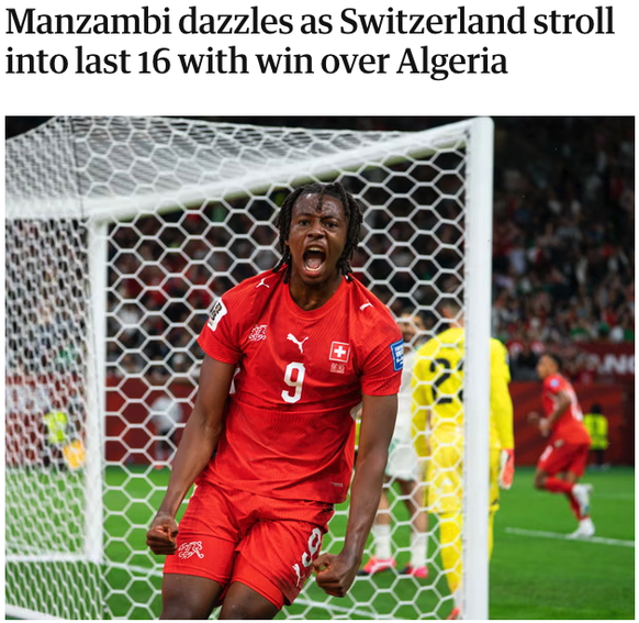 Guardian Schweiz-Algerien