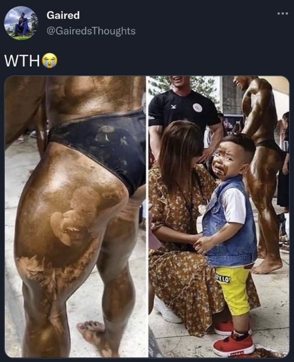 Die lustigsten Fails der Woche: Kind rennt in Bodybuilder
