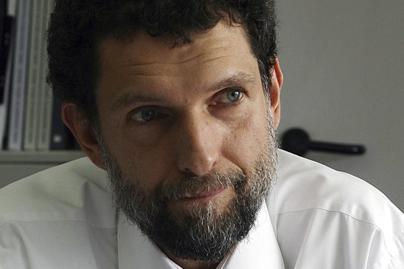 FILE - Turksih philantropist Osman Kavala is photographed in Istanbul on April 29, 2015. Europe���s highest court said Monday, July 11, 2022 that Turkey has failed to comply with its ruling that a pro ...