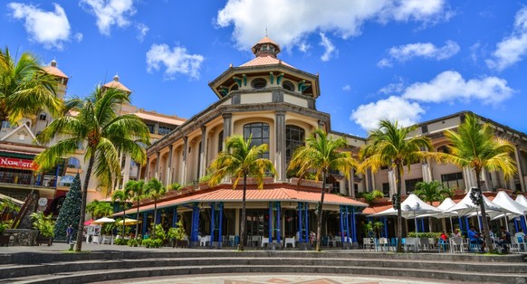 Einen Auslug wert: Port Louis, die Hauptstadt der Insel.