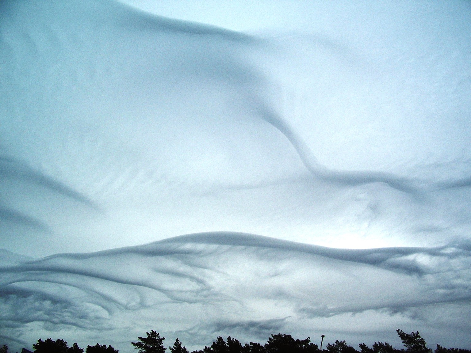 Wolken über Talinn.