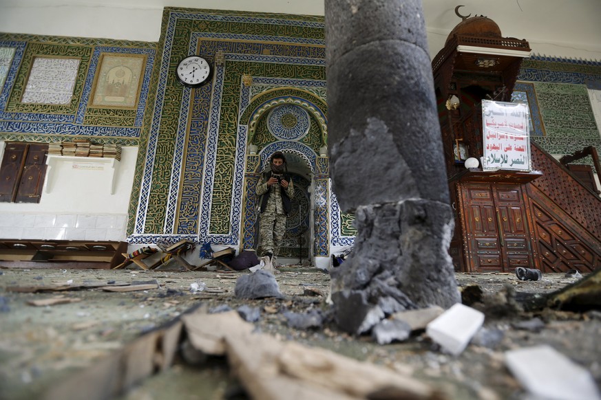 Terror gegen Schiiten: Ein Bild vom Anschlagsort.