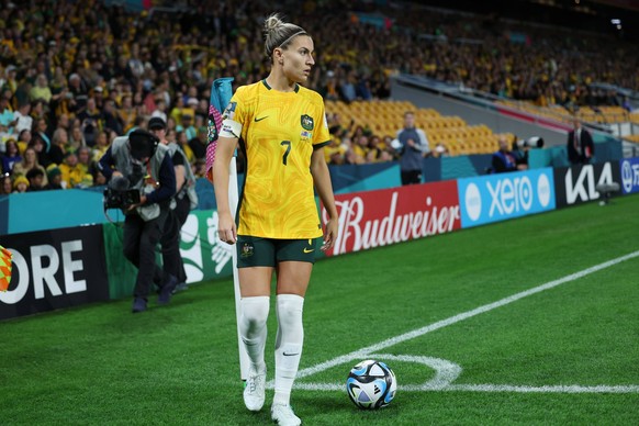 Mandatory Credit: Photo by Isabel Infantes/Shutterstock 14021686bb Kyah Simon Australia Women v Nigeria Women, FIFA Women s World Cup, Group B, International Football, Brisbane Stadium, Brisbane, Aust ...
